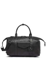 Sac De Voyage Cabine Flandres En Cuir Etrier Noir flandres EFLA991S