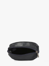 Leather Coin Purse Madras Etrier Blue madras EMAD041-vue-porte