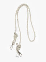 Bandoulire Amovible Strass Etrier Argent accessoires EACC413L