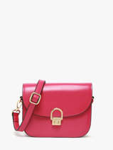 Sac Bandoulire M Altair Cuir Etrier Rose altair EALA081M