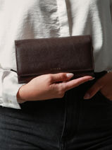 Portefeuille L Tradition Cuir Etrier Marron tradition ETRA095L-vue-porte