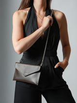 Pochette De Soire M Paddock Cuir Etrier Marron paddock TLOS1670-vue-porte