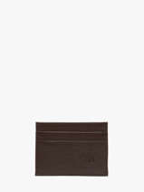 Porte-cartes Madras Cuir Etrier Marron madras EMAD011