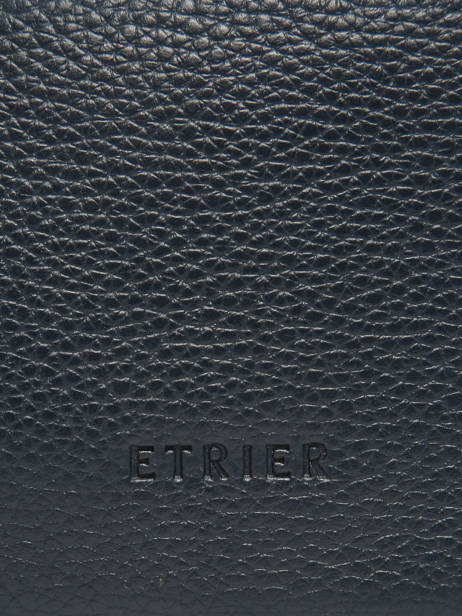 Porte-documents Flandres 1 Compartiment Cuir Etrier Bleu flandres EFLA8251 vue secondaire 5