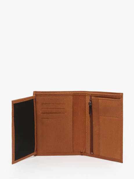 Portefeuille Oil Cuir Etrier Marron oil EOIL271 vue secondaire 2