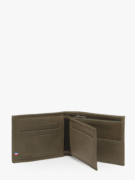 Portefeuille Oil Cuir Etrier Vert oil EOIL438 vue secondaire 1