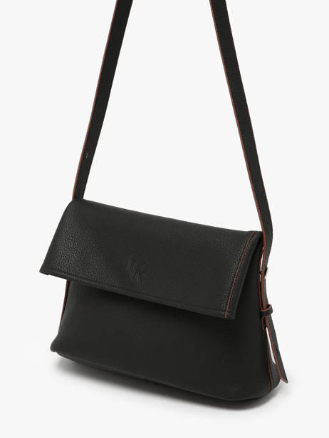 Sac Bandoulière Cavalier Cuir Etrier Noir cavalier ECLR135M vue secondaire 2