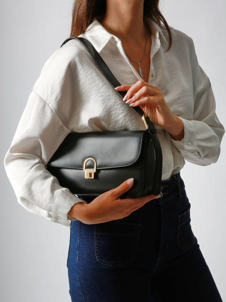 Shoulder Bag Altair Leather Etrier Black altair EALA134M other view 1